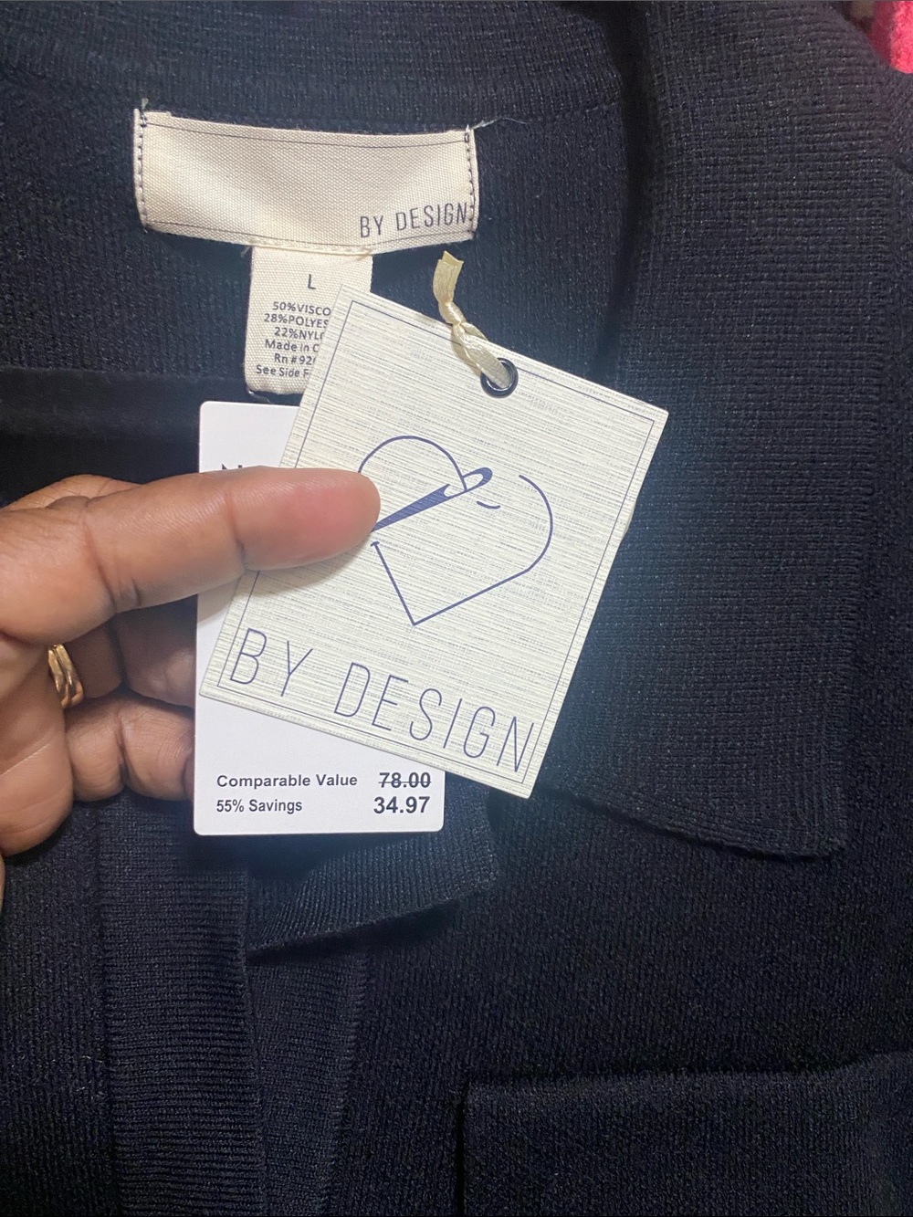 NWT Design Phoebe Knit Cardigan - Picture 5 of 5